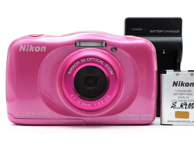 NIKON COOLPIX W100 Compact Digital Camera From Japan $142.30