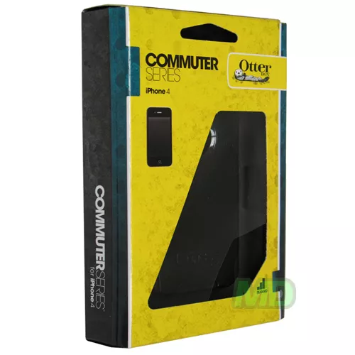 NEW OTTERBOX VERIZON & ATT APPLE IPHONE 4 BK COMMUTER CASE w Screen Protector RT