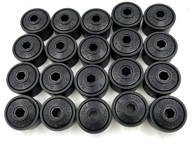 20 Pack Plated Steel Plastic Housing Conveyor Roller Hex Bearing  11/16" 3B9