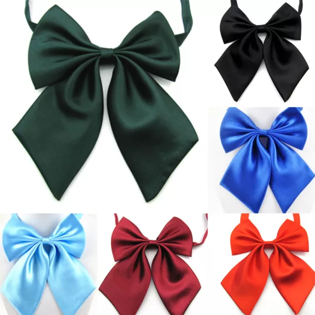 Womens Ladies Girls Fashion Style Bow Knot Neck Tie Cravat Casual Party Banquet