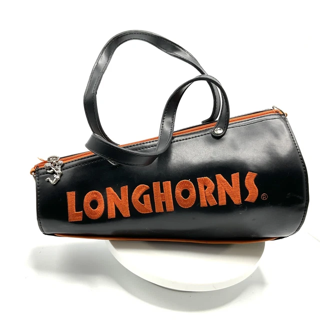 Sandol Texas Longhorns Purse Football Cheerleader Megaphone Orange Black