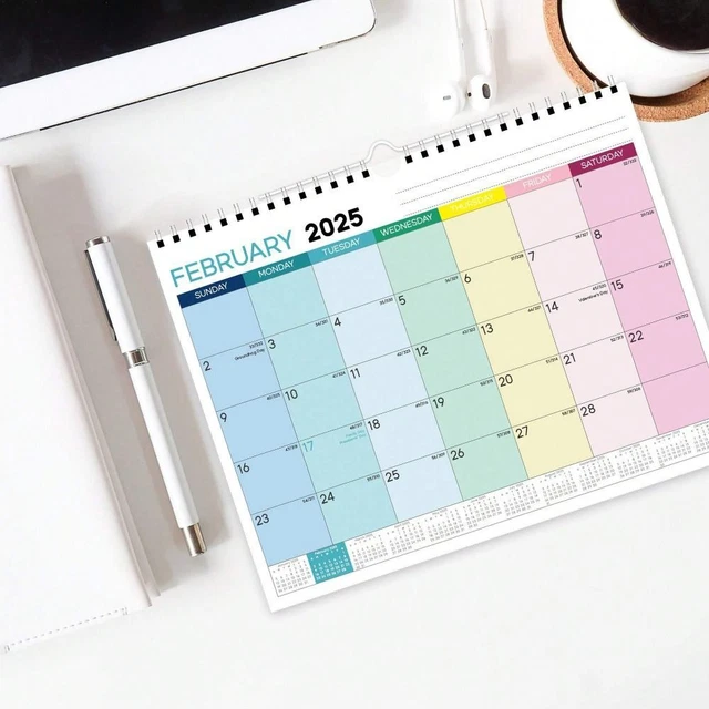 LEBARTM DIY Diamant Malerei Kalender 2026 - Kreativer Monatskalender Mit Blumen-Motiven
