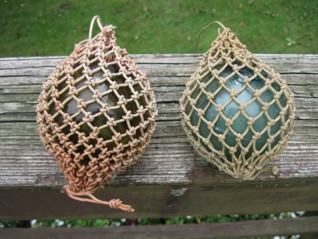 vintage 3" glass fishing balls floats