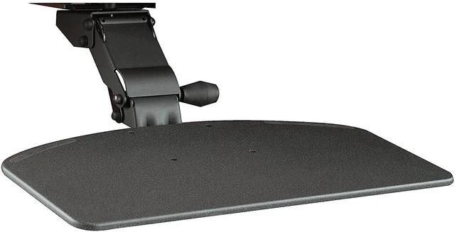 Bush Business Furniture Articulating Keyboard Tray with Galaxy Finish / NEW!