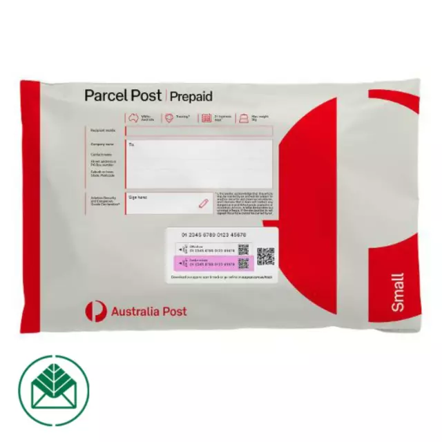 Australia Post Parcel Post Small Satchel – 10 Pack