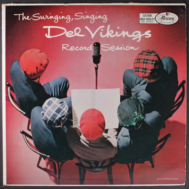 DEL VIKINGS: record session MERCURY 12" LP 33 RPM