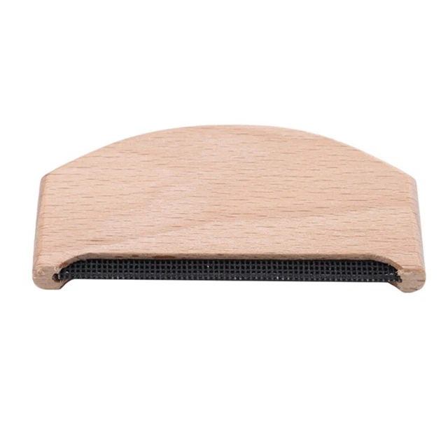 Peine de lana madera pillando tela pelusa removedor de pelusa ropa cepillo herramienta para D W4M9