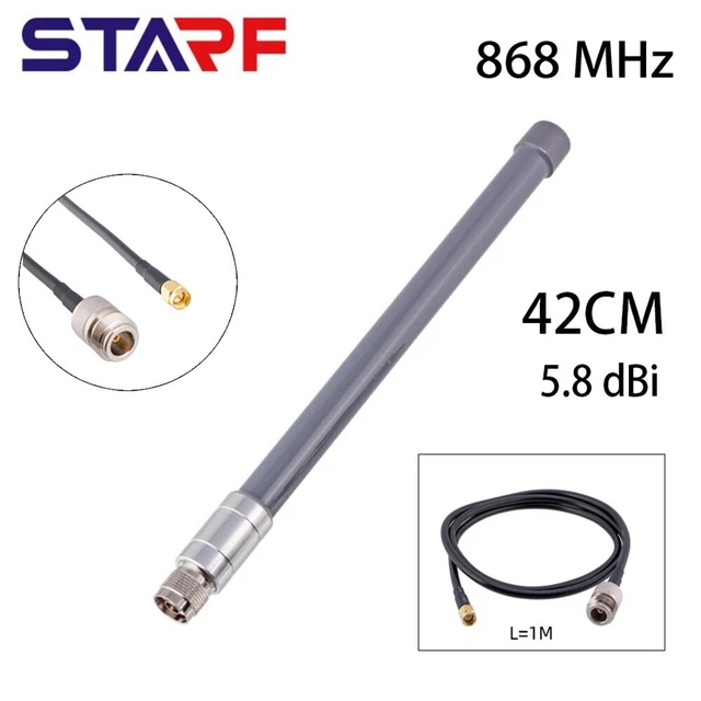 Helium Antenne Fibre de Verre Kit Pièce Rechange 5.8dBi 860-930MHz Accessoires