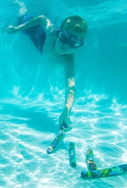 Neoprene Dive Sticks Underwater Swimming Pool Games | Aquafun 3