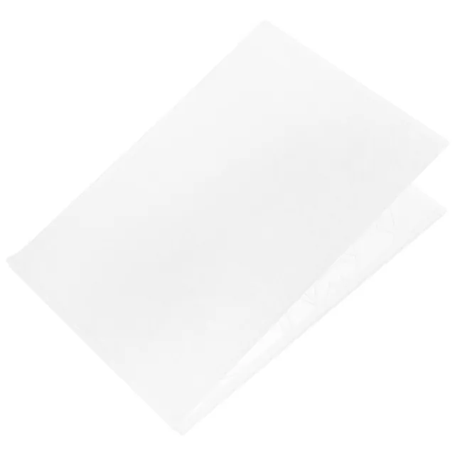 Plantilla de estampado Bump de plástico blanco carpeta de estampado para la fabricación de tarjetas
