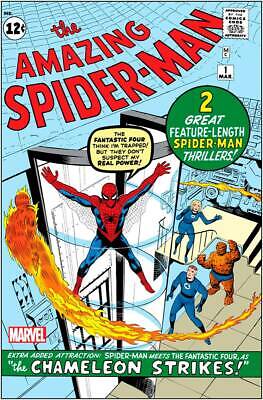 Amazing Spider-Man #1 Facsimile Edition Nm Fantastic Four Stan Lee Steve Ditko