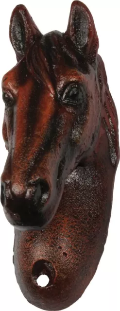 HORSE HEAD BOTTLE OPENER Wall Mount Cast Iron Country Western Decor