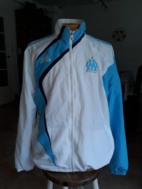 VESTE JOGGING SURV TEMENT OM Olympique de Marseille ADIDAS taille