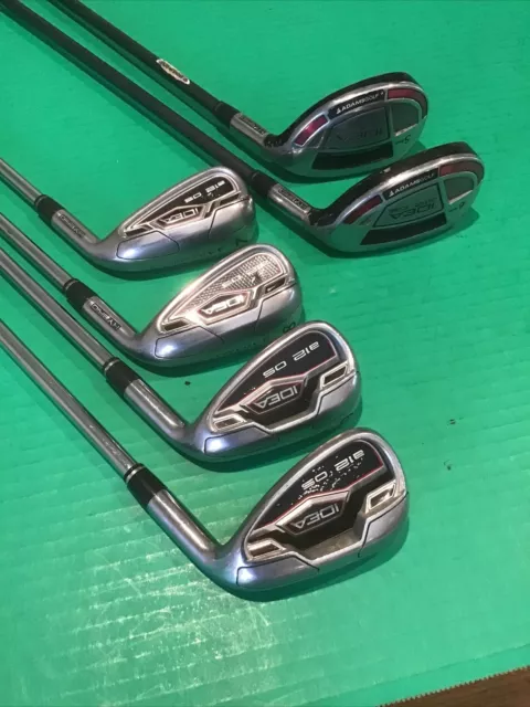 Adams Golf Idea  A12 OS Hybrid Iron Set 5H,6H,7,8,9,P  Golf Club RH