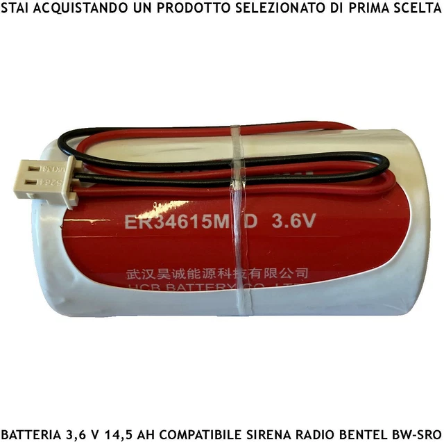 Batteria Di Ricambio Per Sensore Bentel BW-IRC - Modello BW-BAT891 - Foto 6