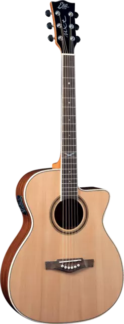 Guitare Electro Acoustique Auditorium Cutaway Eko Nxt-A100Cwe-Nat 3
