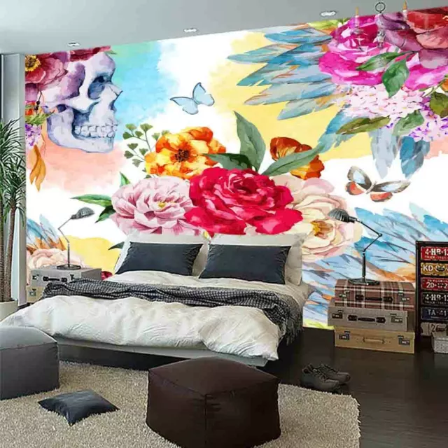 Peony Undertaking 3D Full Wall Mural Photo Wallpaper Printing Home Kids Decor