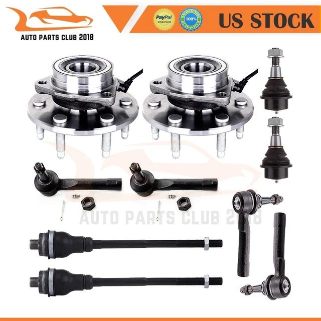 Fit For 2001-2006 Chevrolet Tahoe 10x Front Upper Control Arm Wheel Hub Bearing