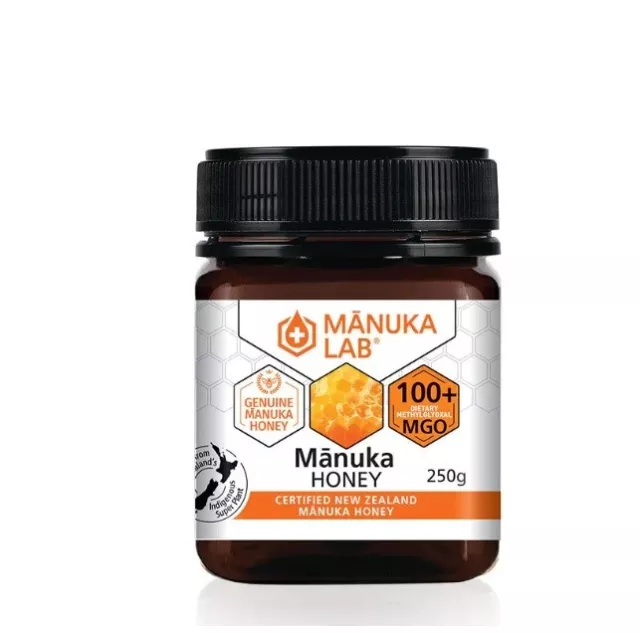 aktiver Manukahonig - Mānuka Honig 100+ MGO 250G NZ Lab - Neuseeland