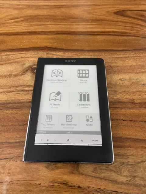 Sony PRS-600 Touch Edition Black eBook Reader Needs A New Battery