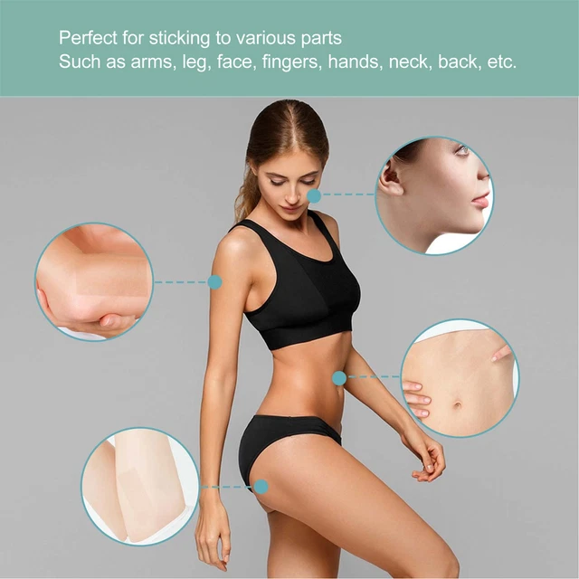 2 un. Hojas de cubierta de cicatrices autoadhesivas piel color transpirable impermeable cicatriz S SDS