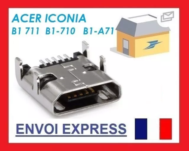 Original Acer Iconia B1-720 Micro usb DC CHARGING Connector Socket Port