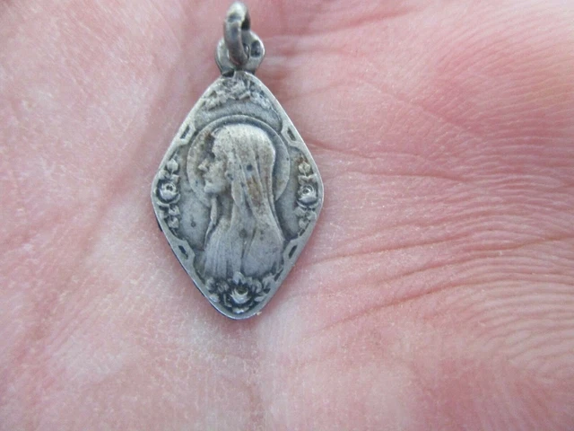 Pendentif Cœur Verre Facetté Quiges - Breloque Plaqué Argent Pour Colliers Et Bracelets