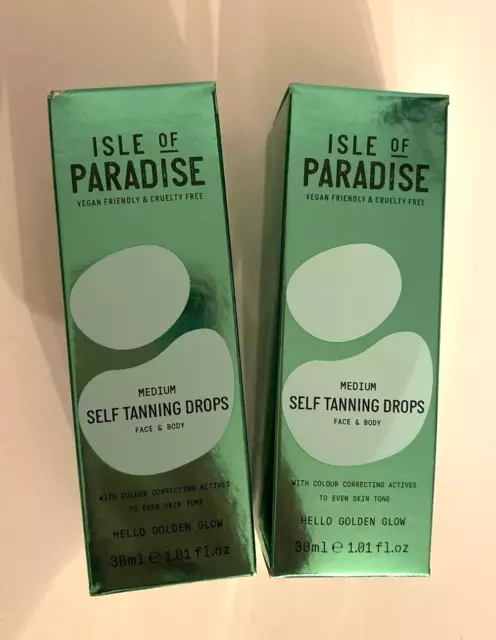 Isle of Paradise Self-Tanning Drops - Medium 1.01 fl oz