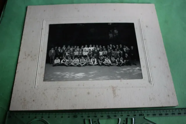 tolles altes großes Klassenfoto - Schulklasse  20-40er Jahre ? Teplitz Umgebung