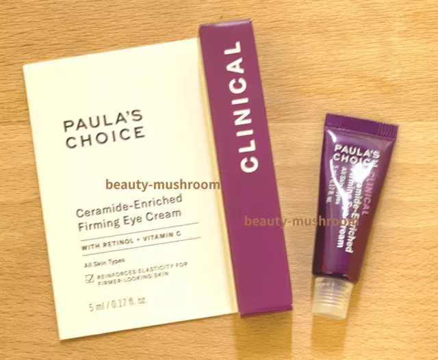New Paula's Choice Ceramide-Enriched Firming Eye Cream 5ml Retinol and Vitamin C