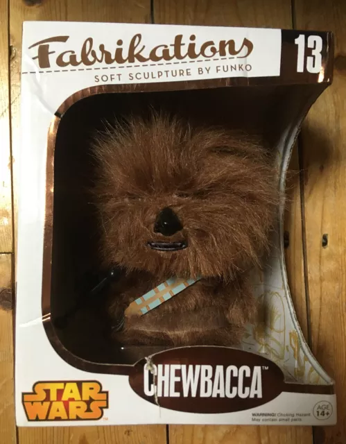 Statuetta Peluche Ufficiale 6" Funko Fabrikations Star Wars Chewbacca #13/Scultura