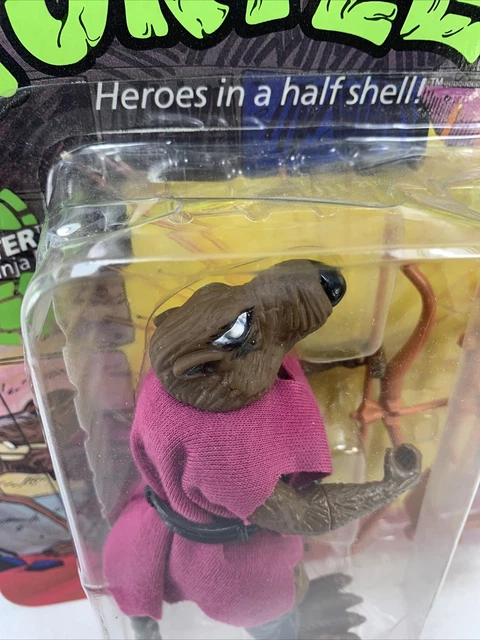 TMNT 1988 SPLINTER MOC 10 back Teenage Mutant Ninja Turtles Figure $249 ...