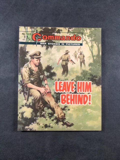 Commando Comic Issue Number 1372 Leave Him Behind!