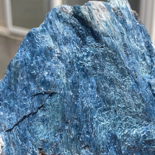 424g Large Rare Dumortierite Blue Gemstone Crystal Rough Specimen Madagascar 3