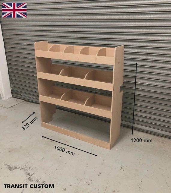 FORD TRANSIT CUSTOM SWB Van Racking Toolbox Tool Storage Shelving