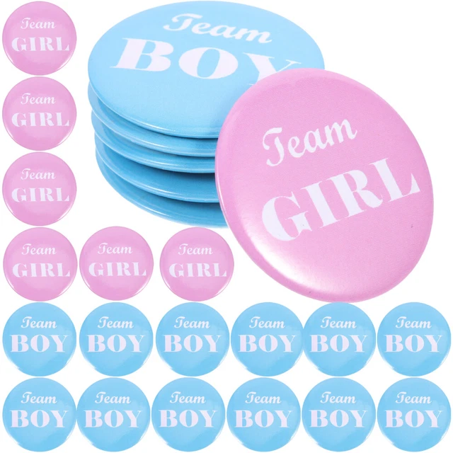 40 piezas Broche de fiesta de impresión cómoda pin de fiesta broche adorno para bebé adulto