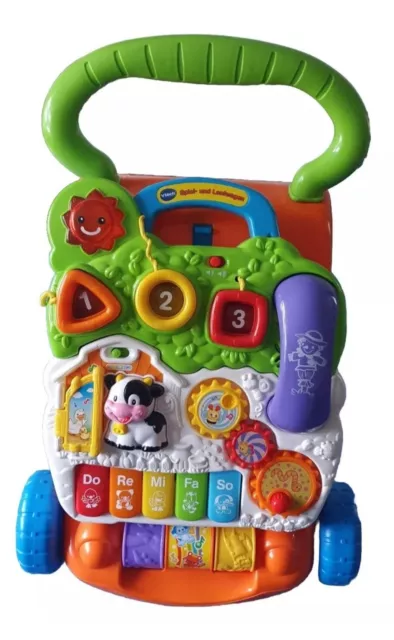 Vtech Spiel und Laufwagen gebraucht