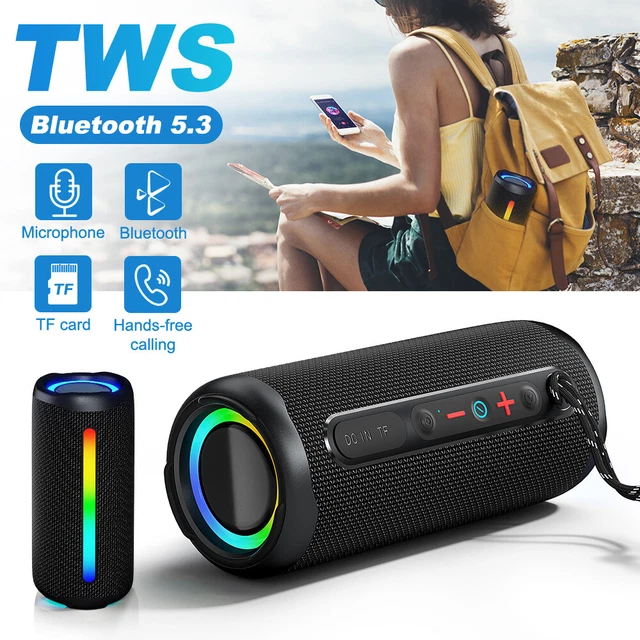 ULTRA LOUD PORTABLE Bluetooth Speakers Wireless TWS Bass Speaker