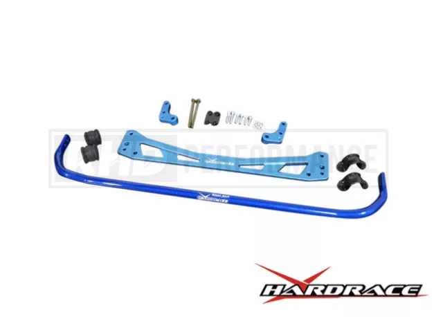 Hardrace 25,4 Mm Hinterer Rollbügel & Subrahmen-Halterung Kit 8 Stck. Für Honda Civic Ek