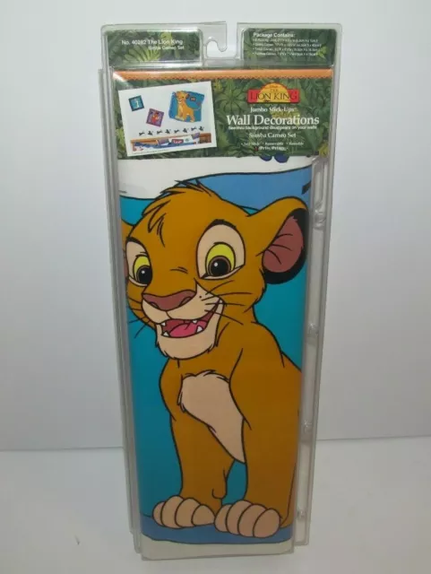SIMBA The Lion King Cameo Set No. 40282 Jumbo Stick-Up Wall Decorations
