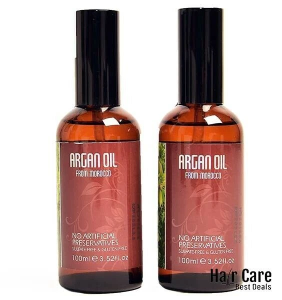 (2x) ACEITE DE ARGÁN DE MARRUECOS Aceite capilar terapéutico diario para...