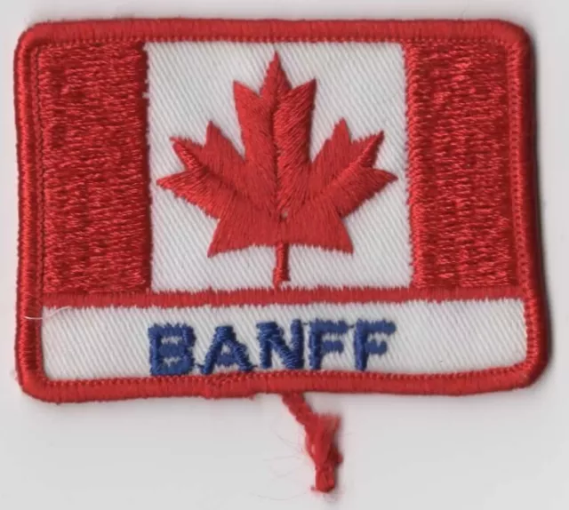 Banff Patch RED Bdr. [INT768]