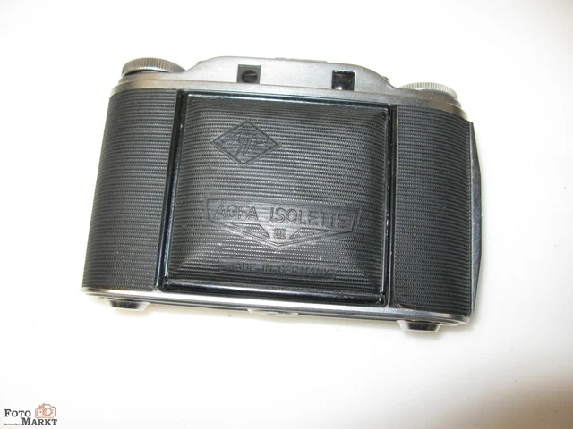 Agfa Isolette III 6x6 Klappkamera Objektiv Apotar 1:4,5/85 mm Entfernungsmesser 4