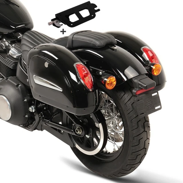 Sacoches Rigides Allongées Pour Harley Electra Glide Ultra Classic 1994-2013 - Craftride