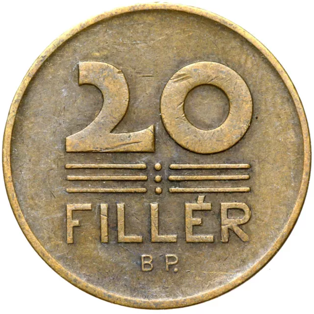 Ungarn - Münze - 20 Filler 1947 BP - Budapest - ERHALTUNG !