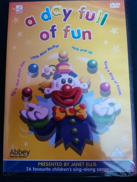A Day Full Of Fun (DVD, 2007), Children's Sing-Along, Brand New and Sealed