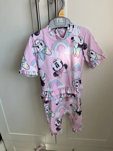 Costume da bagno lungo bambina Disney Minnie Mouse & Daffy Duck - taglia 18-24 mesi