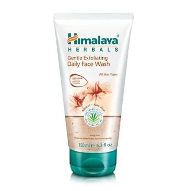 Himalaya Kräutergesundheitswesen sanftes Peeling täglich Gesichtswäsche 150ml-3er-Pack