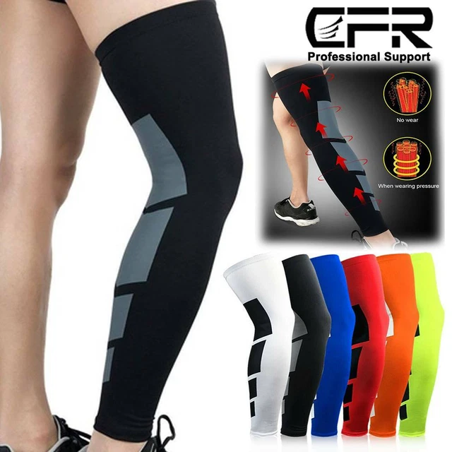 CHAUSSETTES DE COMPRESSION genou bas haut soutien jambe cuisse sport ...