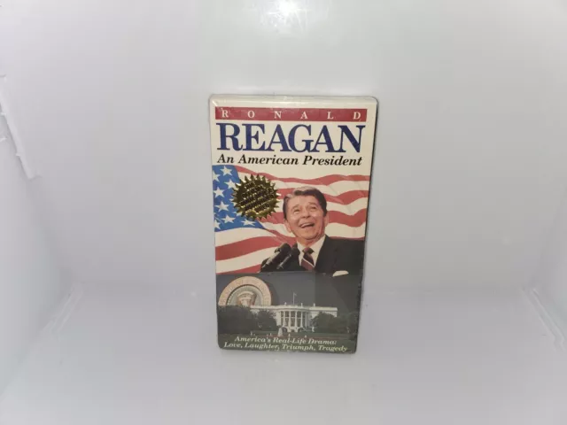 Ronald Reagan An American President Official White House Authorized VHS Video
